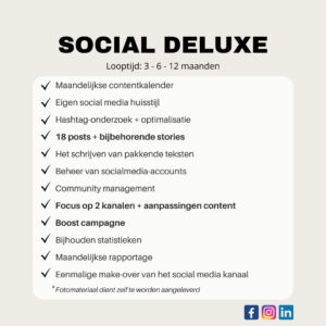 Social Deluxe package